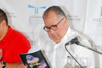 Presentación del programa festivo de Melenara 2018 (Foto TA y Francisco J. Santana)